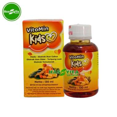Madu Anak Vitomin Kids Ekstrak Temulawak Dan Ikan Sidat