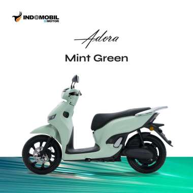 Indomobil E-Motor Adora Flat Sepeda Motor [OTR Kalimantan] Mint Green Balikpapan
