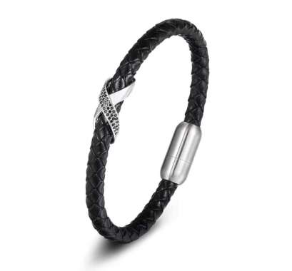 TOKO1973 RAVELLO GENUINE LEATHER BRACELET gelang tali gelang pria gelang kulit + FREE BREWYN POUCH S