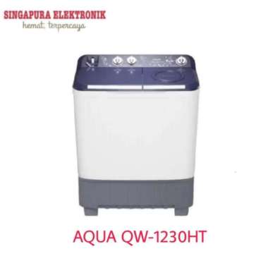 Aqua Mesin Cuci 2 Tabung 12Kg QW-1230HT