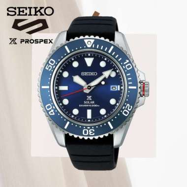 SEIKO Prospex SEA Solar Diver 200m SNE593 3-Year Official Warranty Jam Tangan Pria