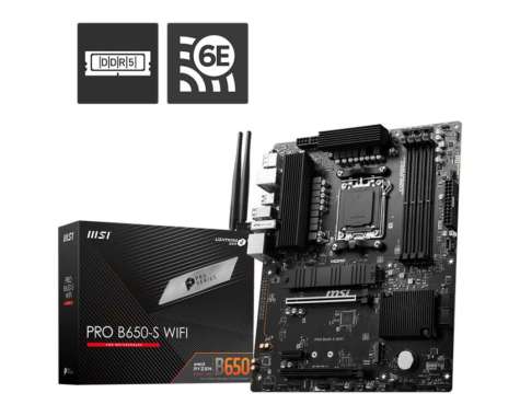 MSI MOTHERBOARD PRO B650-S WIFI