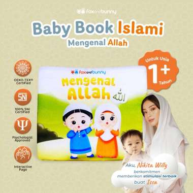 Foxandbunny - Baby Book Islami Mengenal Allah Tauhid Series Usia 1+ Tahun | Buku Edukasi Bayi Anak I