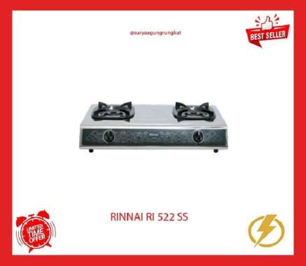 KOMPOR 2 TUNGKU RINNAI RI 522 SS