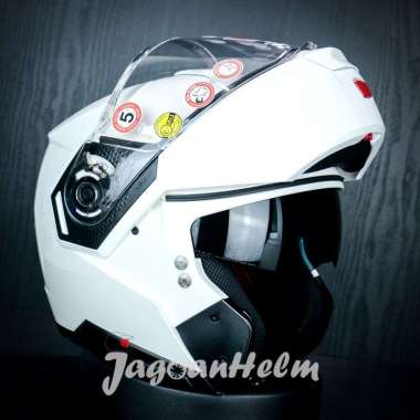NOLAN HELM N903 CLASSIC NCOM #005 | WHITE GLOSSY | N90.3 MODULAR L