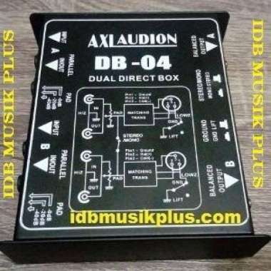 DIRECT BOX PASIF AXL AUDION DB04 / DB 04