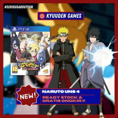 Kaset BD Games PS4 - Naruto Ultimate Ninja Storm 4