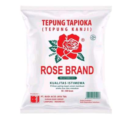 Rose Brand Tepung Tapioka 500gr - Tepung Kanji Rose Brand