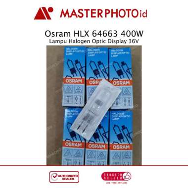 Osram HLX 64663 400W Watt Lampu Halogen Optic Display 36V