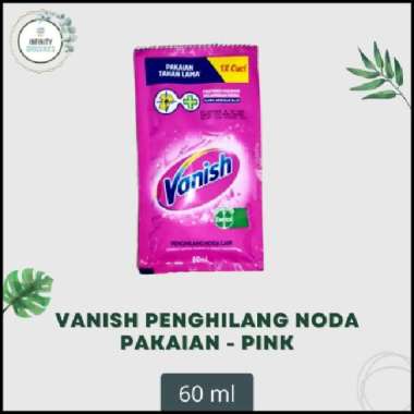 VANISH CAIR SACHET ECER 60 ML PENGHILANG NODA PAKAIAN MURAH !!