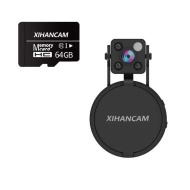 TECNO XIHANCAM CCTV Mini Baterai Spy Cam Wifi CCTV Kecil Spy Kamera Mini Tersembunyi Tanpa Kabel bua