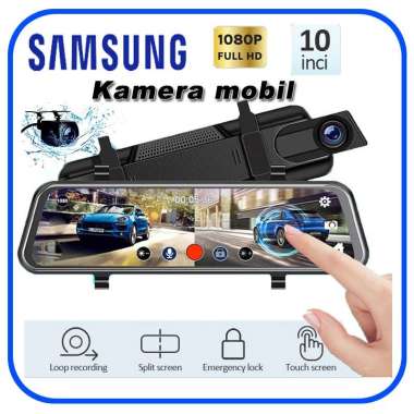 Samsung Kamera Mobil Depan dan Kamera Belakang Membalikkan Gambar HD 1080p TECHNO 32GB