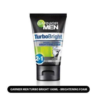 Garnier men facial foam 100 ml turbo bright