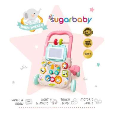 SUGAR BABY MY CIRCUS BABY WALKER PINK