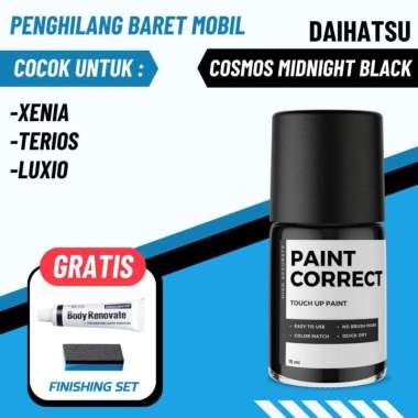 CAT OLES PENGHILANG BARET MOBIL DAIHATSU COSMOS MIDNIGHT BLACK HITAM