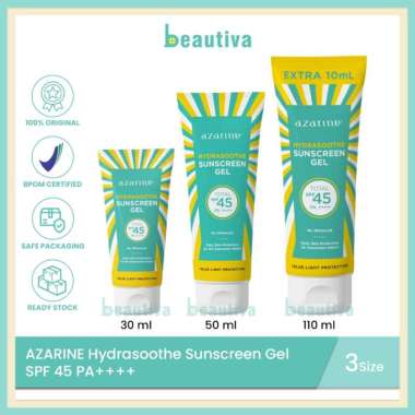 Azarine Hydrasoothe Sunscreen Gel SPF45 PA++++ 50ml