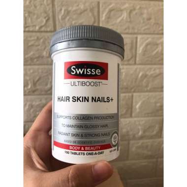 Swisse Ultiboost Hair Skin Nails isi 100 tablet