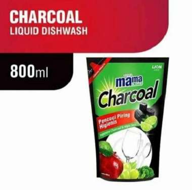 Promo Harga Mama Lime Cairan Pencuci Piring Charcoal 780 ml - Blibli