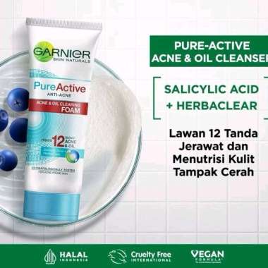 Garnier Facial Foam / Garnier Sabun Muka / Bright Complete / Acne Foam / Icy Foam / Cooling Foam Men