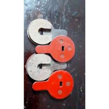 Kampas Rem Cakram Model Bulat Disc Brake Pad Sepeda Lipat MTB Roadbike
