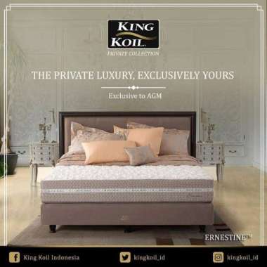 SPRINGBED KINGKOIL ERNESTINE (KASUR SAJA) 180 x 200