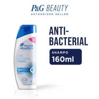 Head and shoulders shampo 160 ml anti ketombe & bakteri