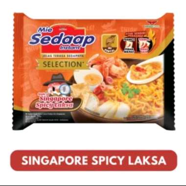 mie sedaap Singapore laksa spicy 1 bungkus