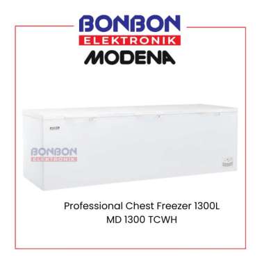 Modena Chest Freezer 1300L MD 1300 TCWH / MD 1300 / MD1300TCWH Freezer Box 1300 Liter