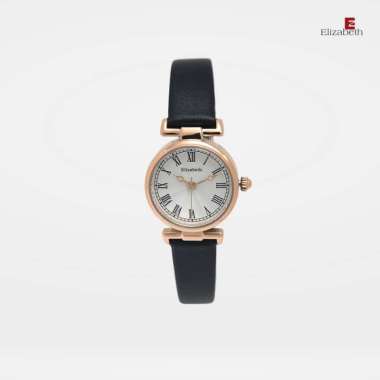 Jam Tangan Wanita - Elizabeth | Leather Strap 2200-0890 Black