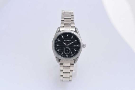 Jam Tangan Wanita - Elizabeth | Chain Strap 2201-0909 Silver