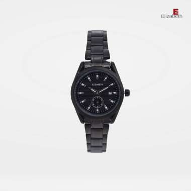 Jam Tangan Wanita - Elizabeth | Chain Strap 2201-0909 Black