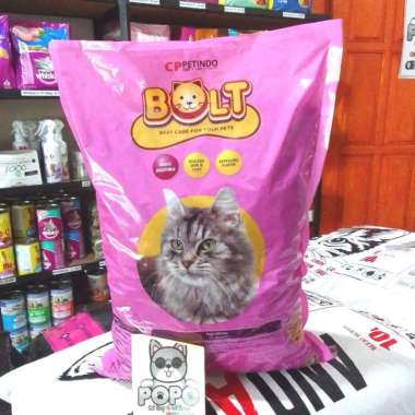pakan makanan kucing bolt salmon 1kg