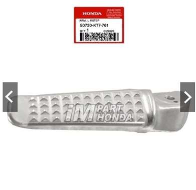 50730-KT7-761 Foot Step Pijakan Kaki Kiri Belakang CB 150 R Old Sonic Supra CB CBR 150 LED GTR