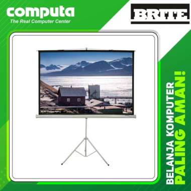 TRIPOD BRITE SCREEN PROJECTOR TRI-1818