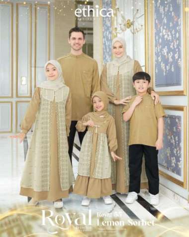 Sarimbit Ethica Terbaru 2025 Royal 55 Lemon Sorbet Kagumi 342 Kahfi 358 Kagumi Kids 184 Kahfi Kids 2