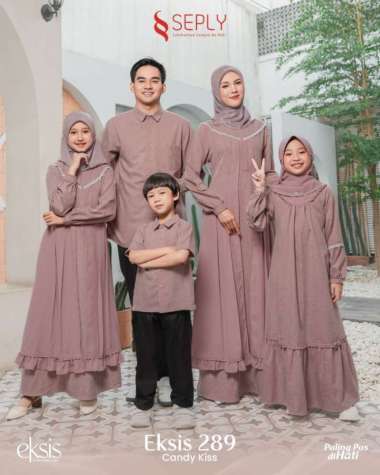 Sarimbit Seply Terbaru 2025 Eksis 289 Candy Kiss Meyra 373 Kaseo 247 Selia 176 Kliko 184 - GAMIS, XS
