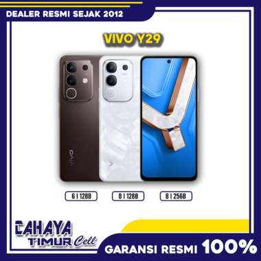 VIVO Y29 SMARTPHONE GARANSI RESMI 8/128GB PUTIH