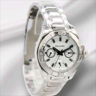 Balmer 7928 full silver jam tangan cewek original