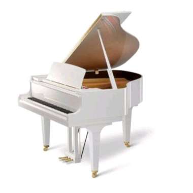 Baby Grand Piano K. Kawai GL-10 White Polish