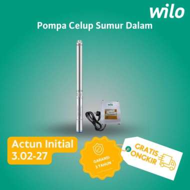 Pompa Submersible 1 Hp Wilo 3.02-27 + K 50 M