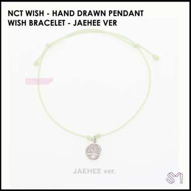 NCT WISH - Hand Drawn Pendant Wish Bracelet - Official JAEHEE