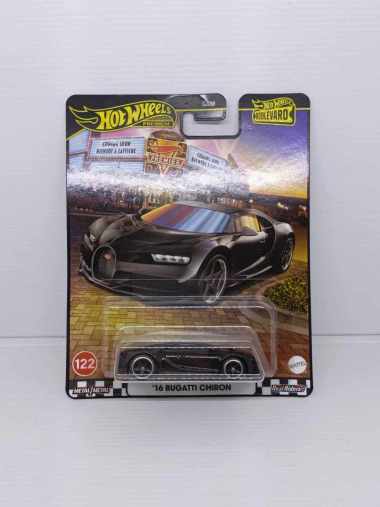 Hotwheels Hot Wheels Boulevard 16 Bugatti Chiron Hitam