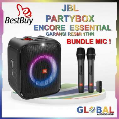 JBL Party Box Encore Essential Partybox Karaoke Bluetooth Garansi 1 THN IMS MIC JBL