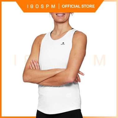 SAYSKY - Women's Clean Combat Pro Singlet - White | Singlet Lari Wanita S