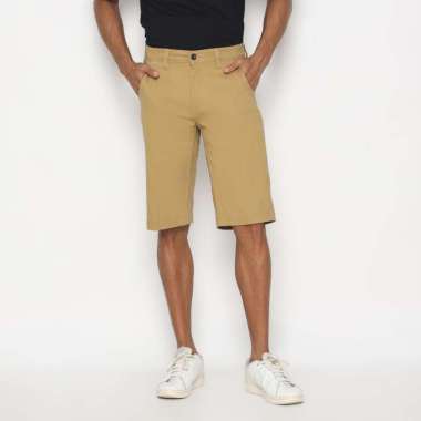 RBJ Celana Chino Pendek Cotton Premium Regular Fit Pria 32 Khaky
