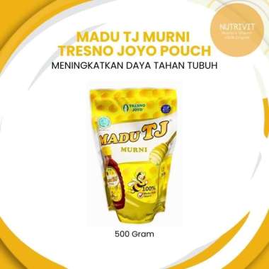Madu TJ Murni 500gr REFILL / Madu TJ Murni Pouch