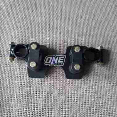 Stang Rzr Sonic dan Satria Fu plus Dudukan Stang Sonic Satria Fu | Breket Raiser Stang Rzr Satria Fu