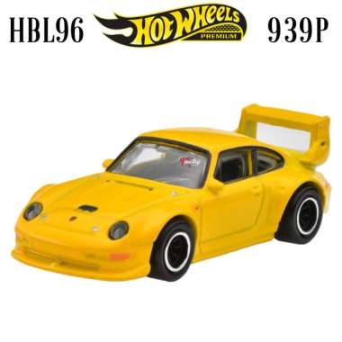 Hot Wheels Premium Porsche 993 GT2 Kuning New Loose From 2 Two Pack
