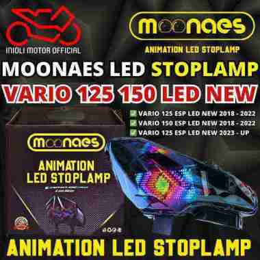 LAMPU REM BELAKANG STOPLAMP STOP LAMP MOONAES VARIO 125 ESP VARIO 150 ESP LED NEW LED GEN 2 K59 K59J