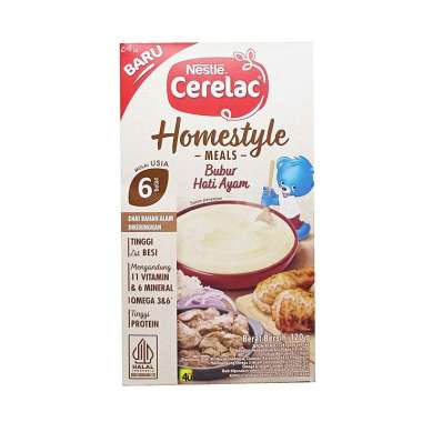Cerelac HOMESTYLE Meals - Bubur Bayi 6-8 bulan HATI AYAM
